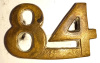84th Battalion (Brantford) Shoulder Numeral